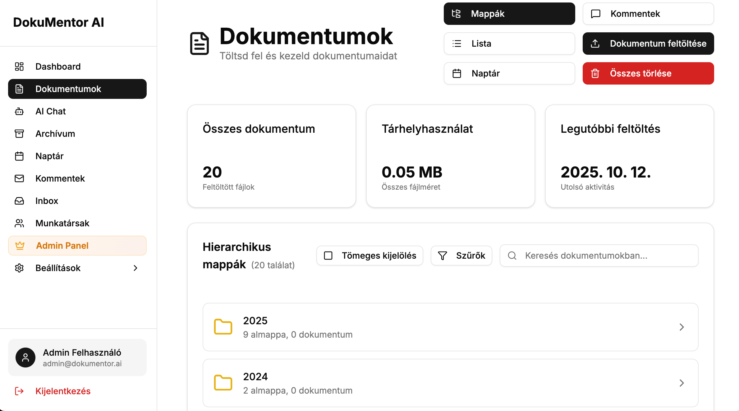 DokuMentor AI Dashboard